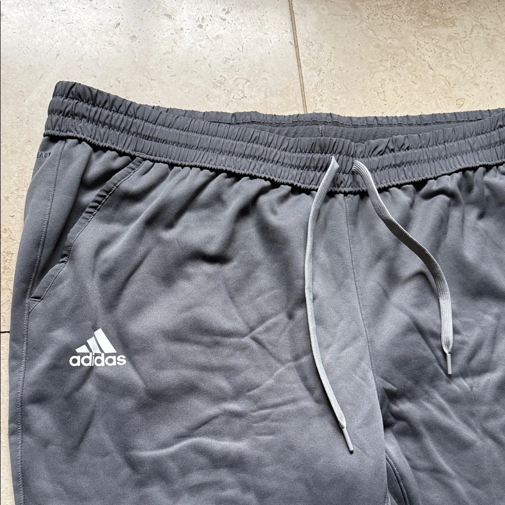 Adidas Men's Charcoal Joggers 3XL